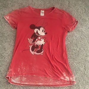 Officially Licensed Disney Distressed Minnie Mouse T-shirt